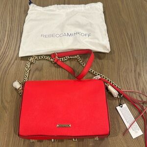 Rebecca Minkoff Avery Cross Body in Poppy Red